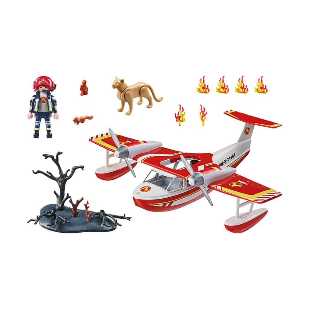 Hidroavión de Bomberos Playmobil 34 Piezas - 4