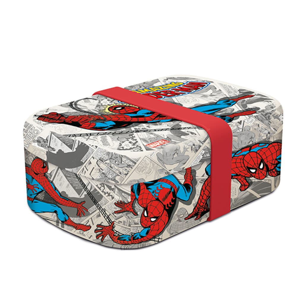 Vianda Lunchera Fibra de Bambú Spiderman