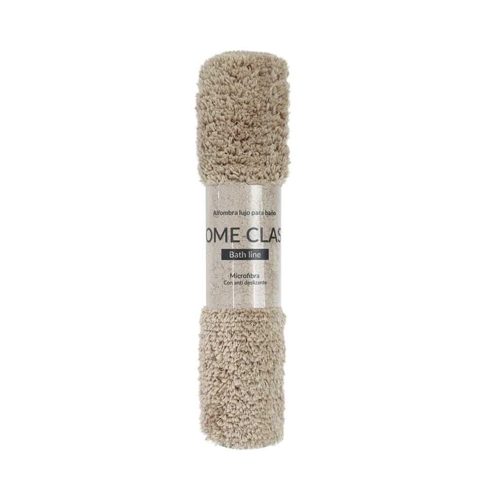 Alfombra Baño con Pelo Largo Home Class 40 x 60 cm - BEIGE - 3