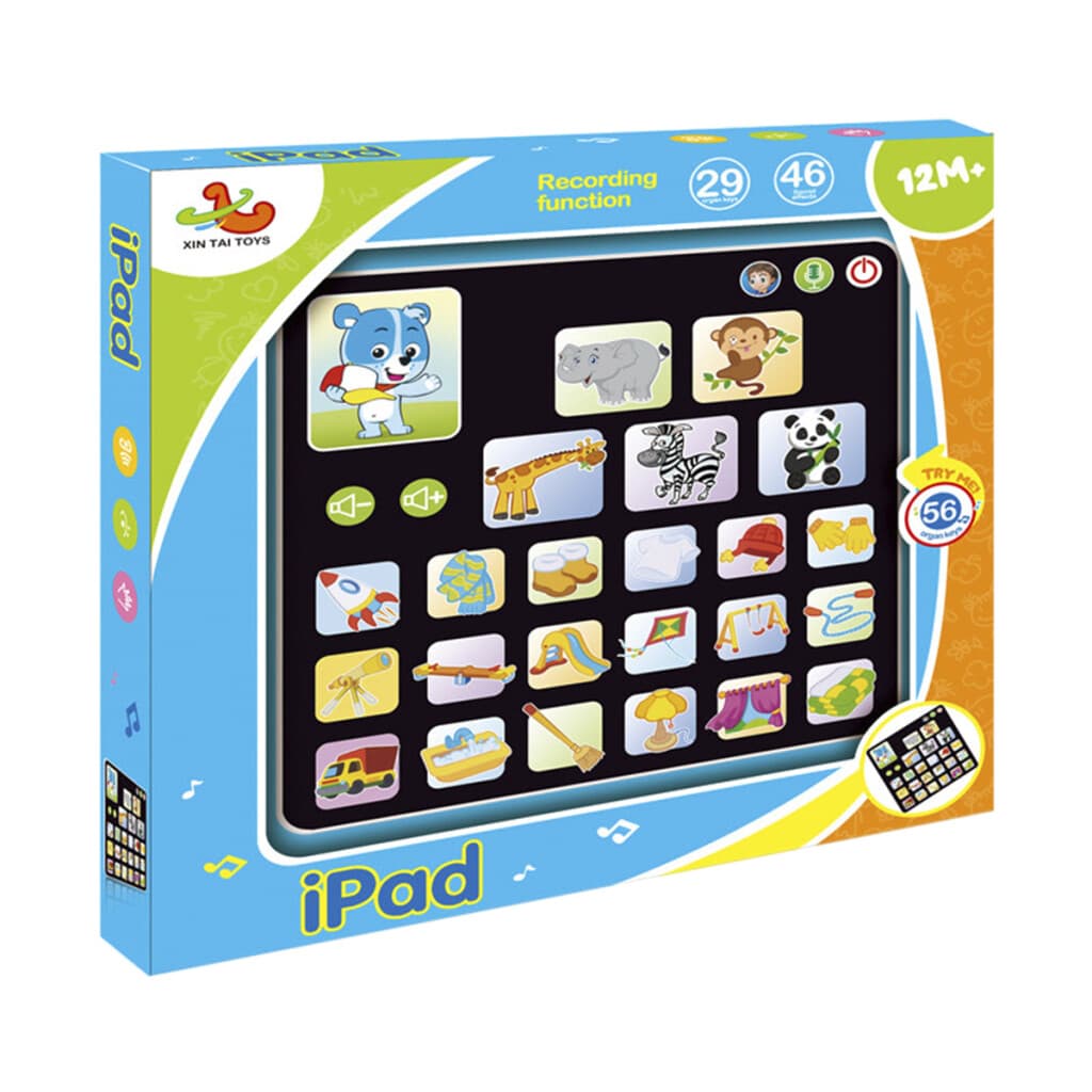 Tablet Infantil Didáctica con Voces y Sonidos 21 x 21 cm