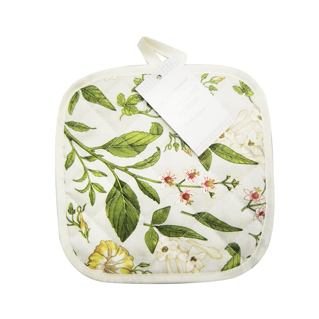 Agarradera Impermeable Home Class 20 cm x 20 cm - 3523 FLOR BEIGE - 1