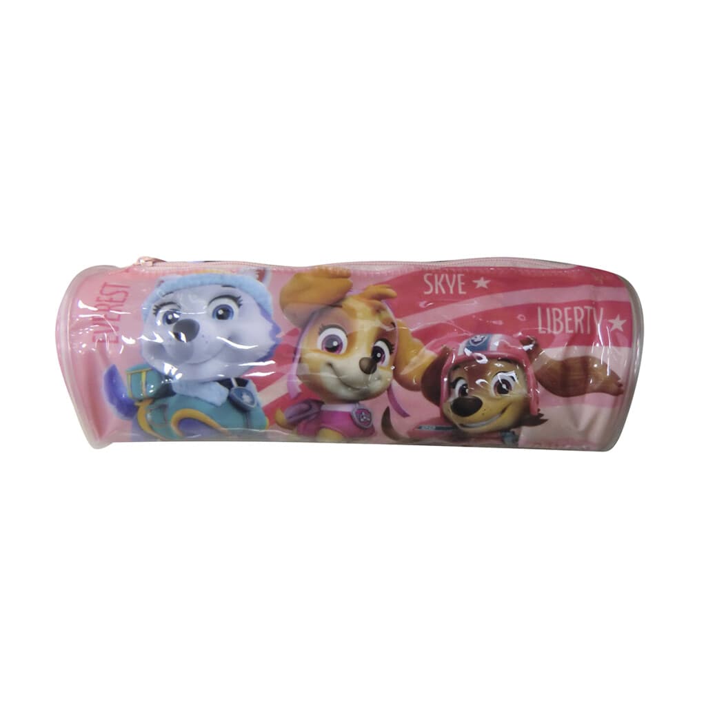 Cartuchera Cilíndrica PVC Paw Patrol 22 cm - 1