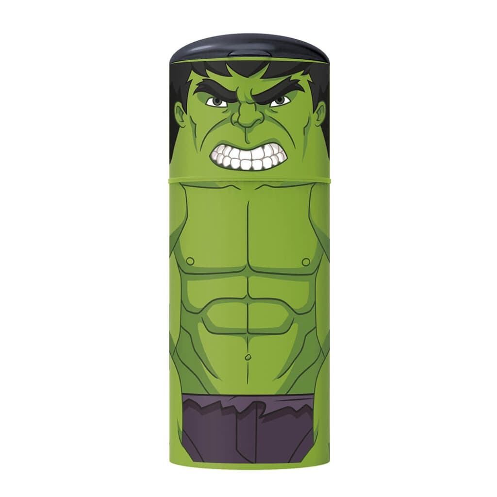 Botella con sorbito y Protector 350 ml - Hulk - 1