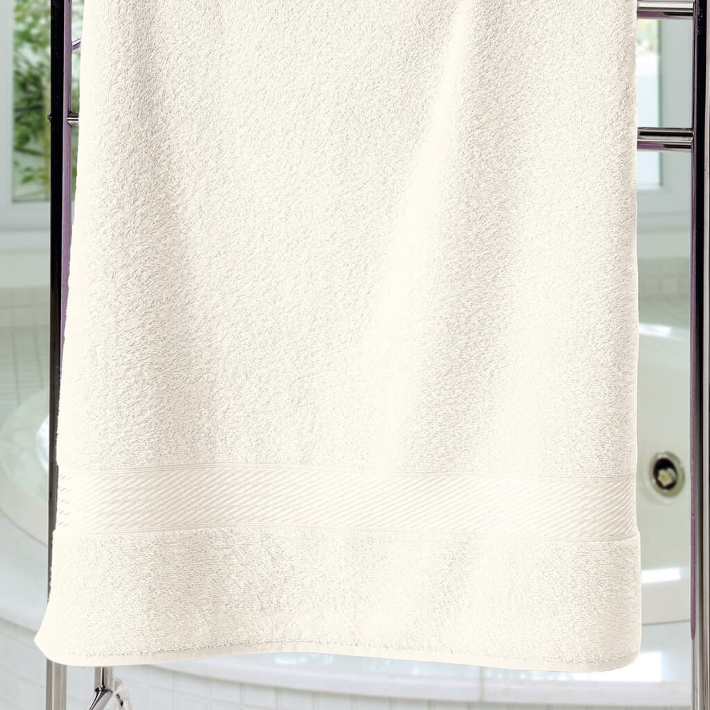 Toalla Baño Extra Prisma Dohler 86 x 150 cm 100% Algodón - CREMA - 3