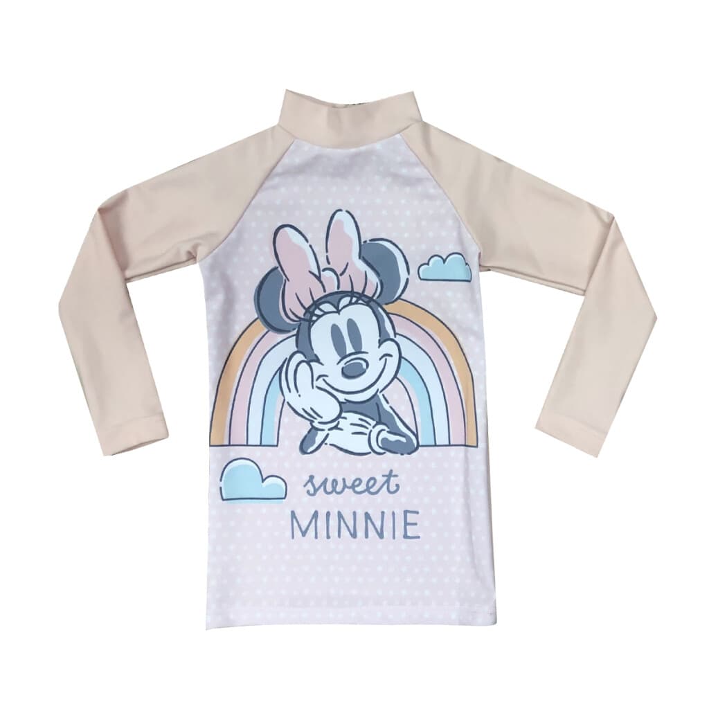 Remera UV Malla Bebé Talles 6/24 Meses - Minnie - 18/24 Meses - 1