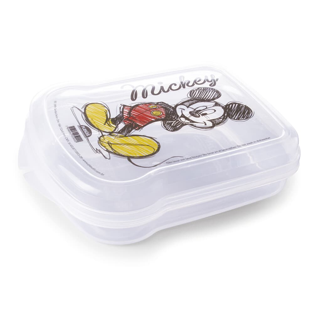 Sandwichera Plástica Mickey 17 x 13 cm - 1