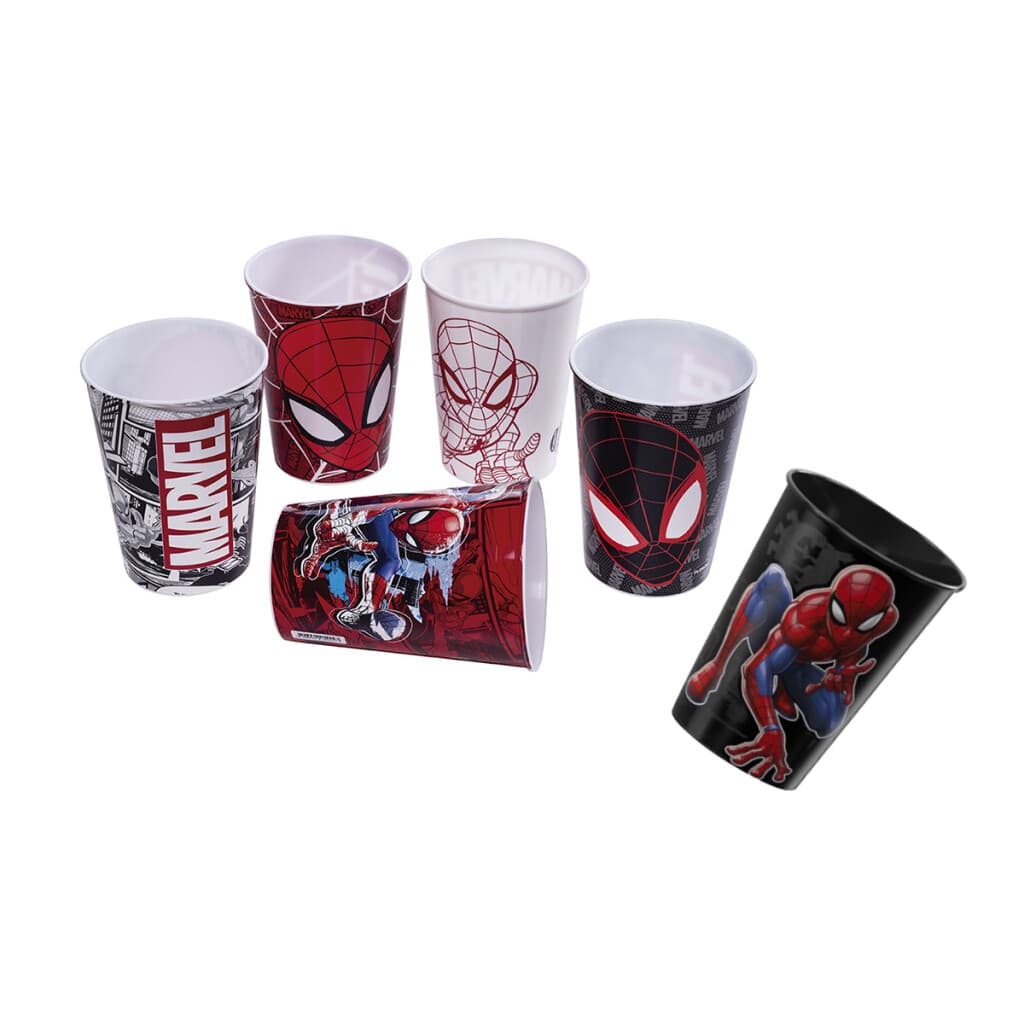 Vaso Plástico 320 ml - Spiderman Surtidos - 1