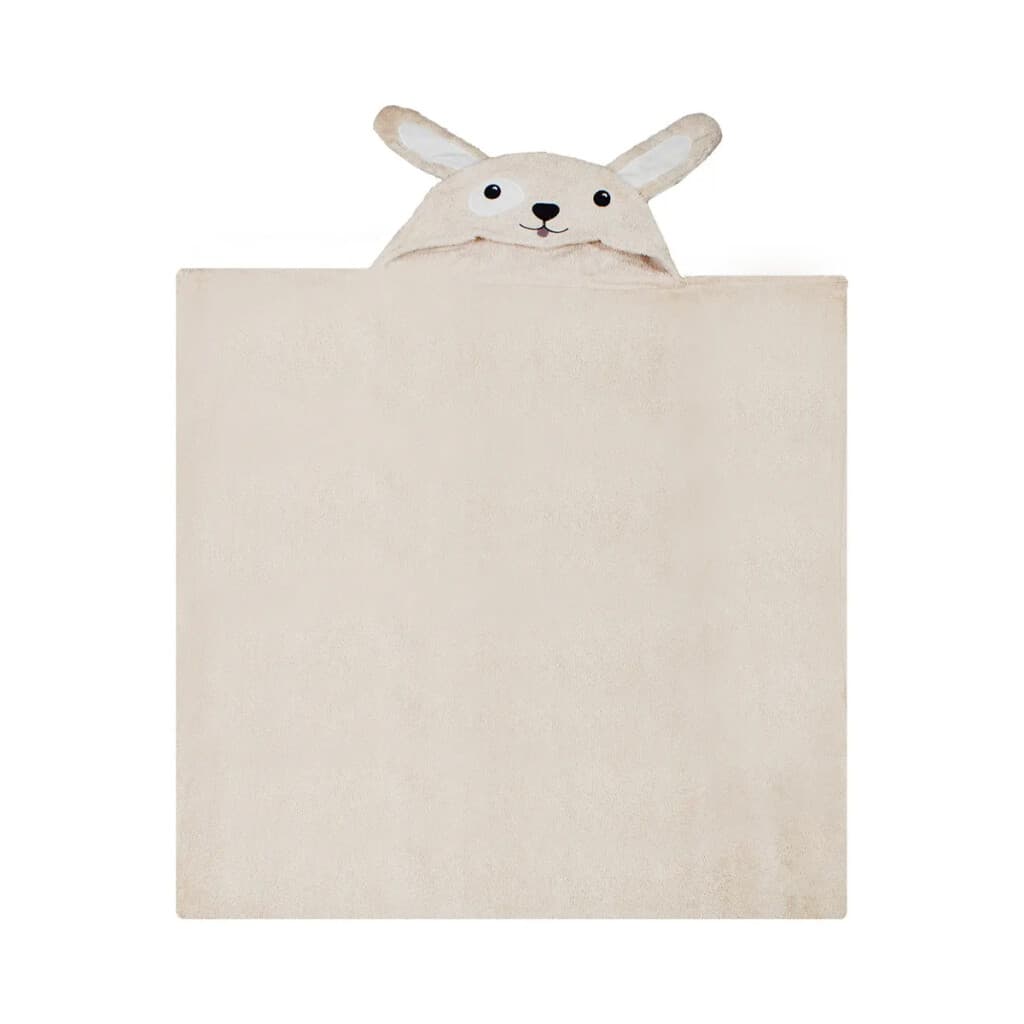 Toalla Capucha con Forma de Bebé 75 x 75 cm - PERRO - 3