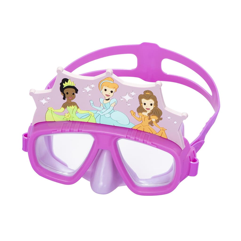 Mascara Natación Bestway con Protección UV + 3 Años - Princesas Disney - 3
