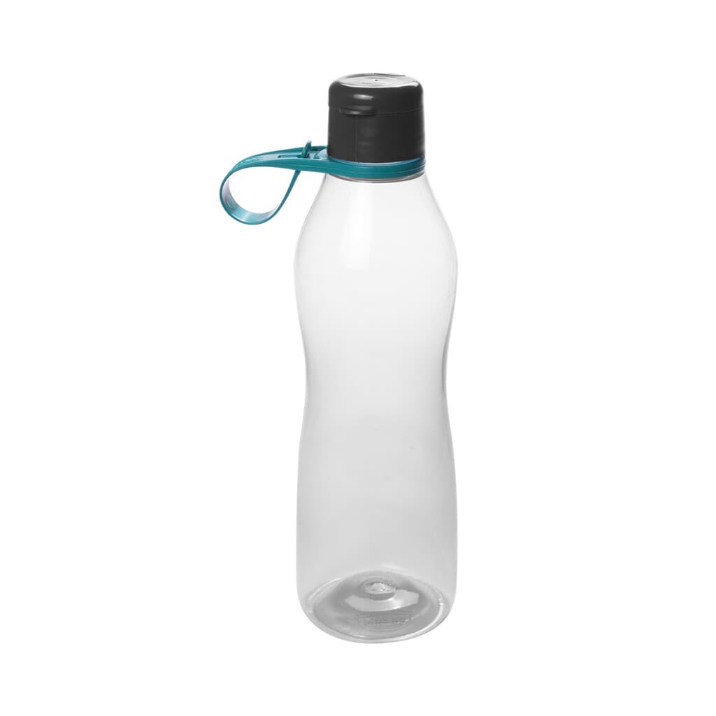 Botella Plástica Abre Fácil 1 Lt con Agarradera - NEGRO - 1