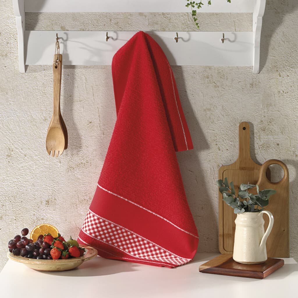 Repasador Cocina Dohler Jacquard Picnic 45 cm x 70 cm - Ajedrez - 2
