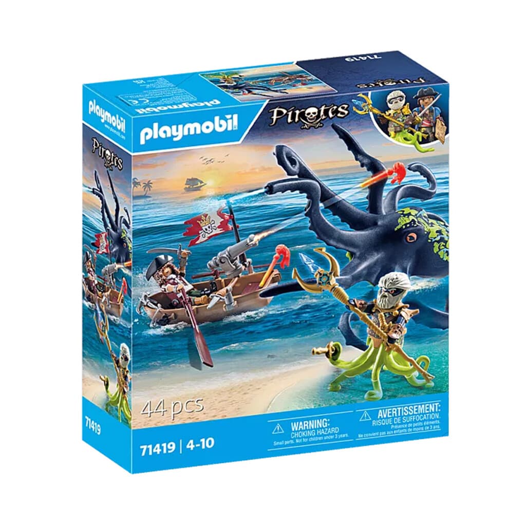 Batalla Marina Pirata contra Kraken Playmobil 44 Piezas - 2
