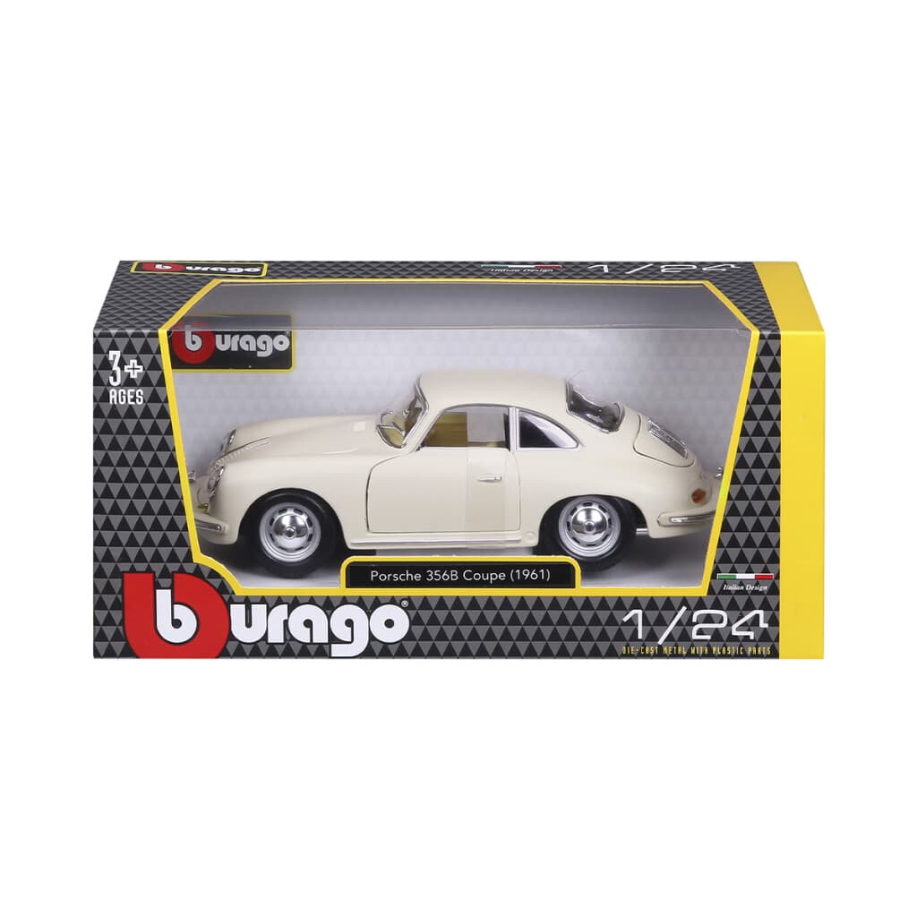 Auto de Colección Bburago Porsche 356B Coupe Año 1961 Escala 1:24 - 2