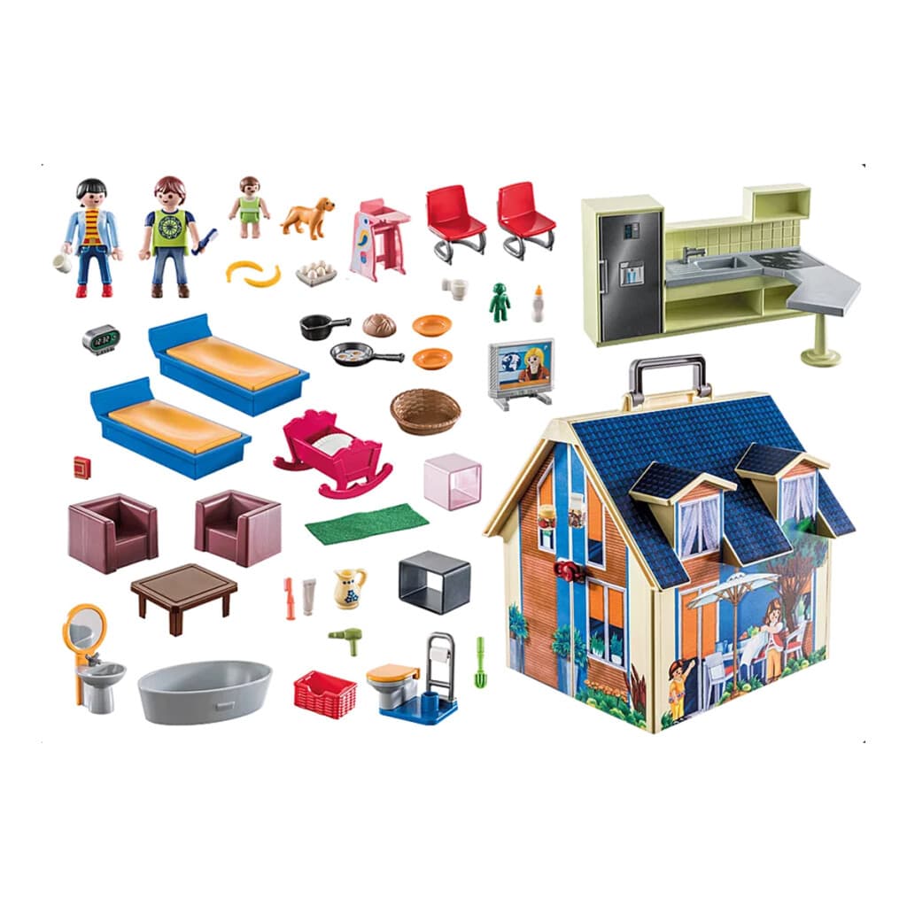 Valija de Casa de Muñecas Playmobil 64 Piezas - 4