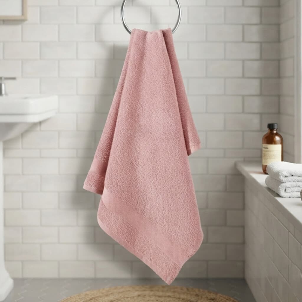 Toalla Mano Dohler Elis 50 x 70 cm 100% Algodón - ROSA - 1