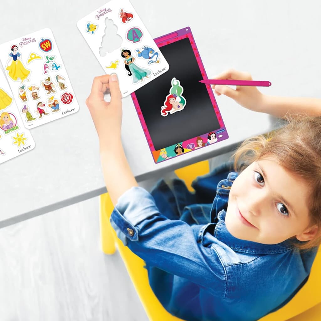 Tableta Mágica Led Lexibook - Princesas Disney - 1