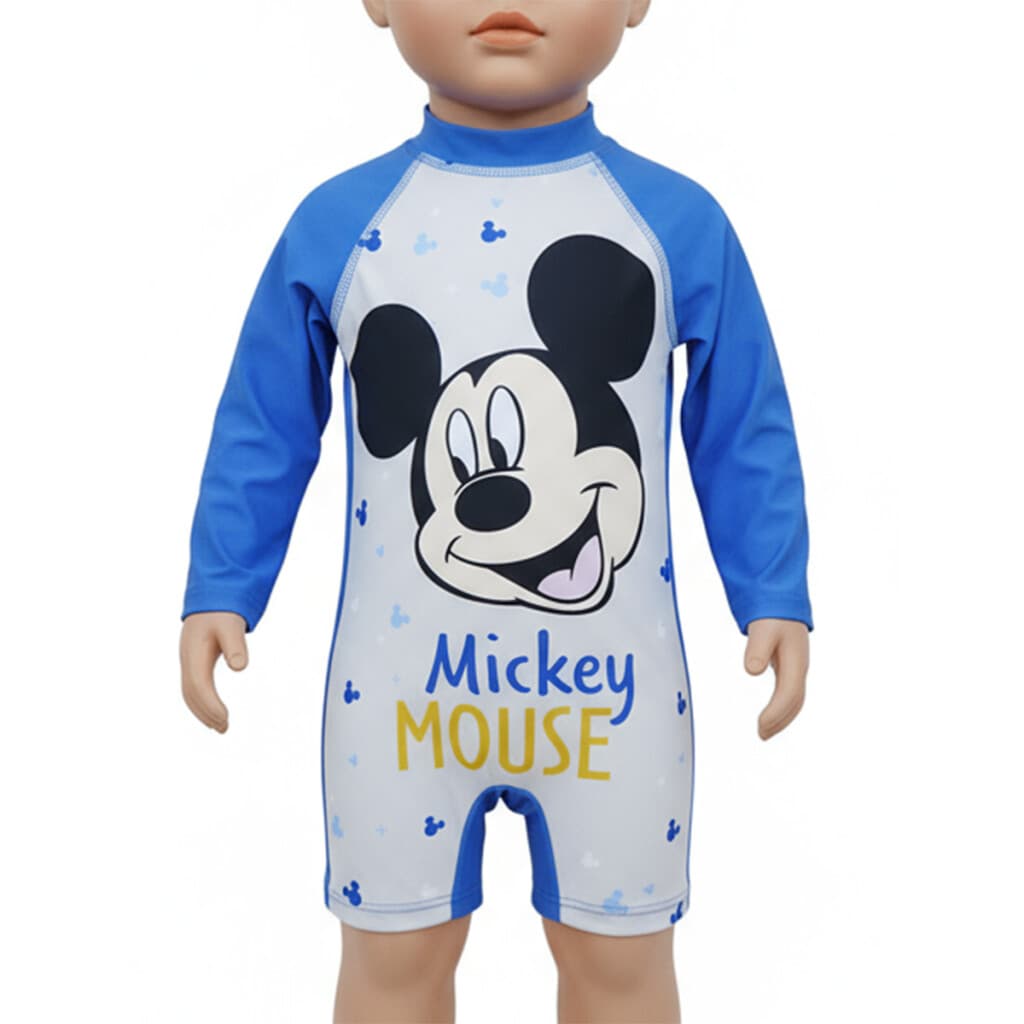 Malla Body para Bebés Talle 6/36 Meses - Mickey - 12/18 Meses - 2