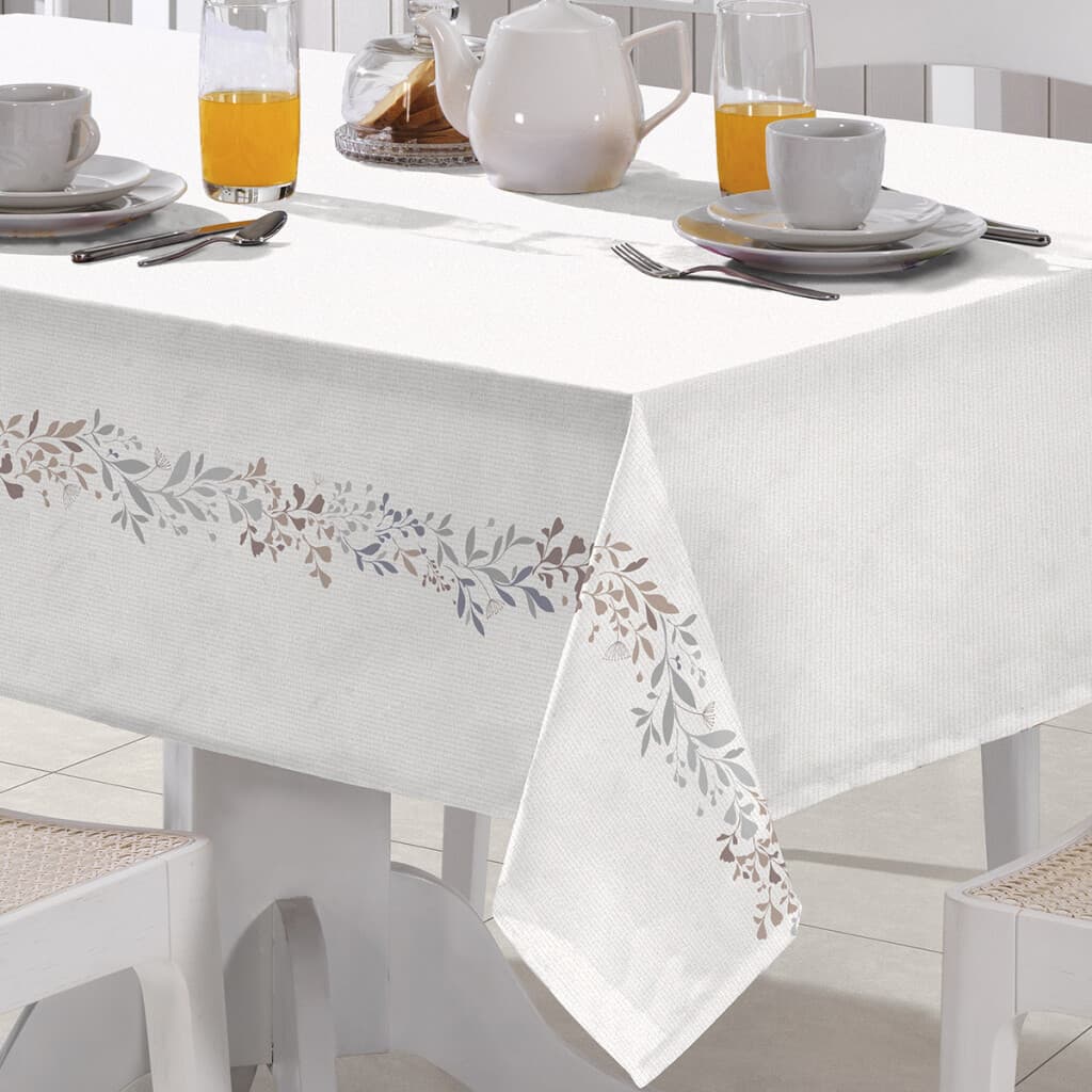 Mantel Rectangular Clean Athenas Dohler 140 x 250 cm - BOTANICO - 3