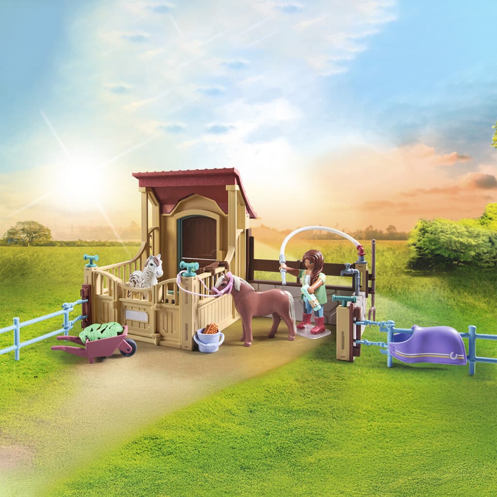 Establo de Caballos Playmobil 100 Piezas - 1