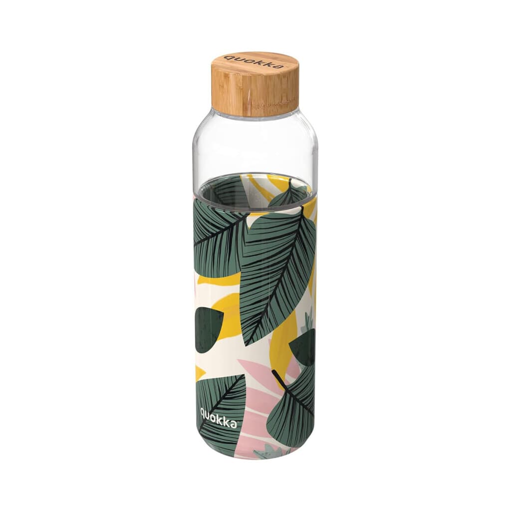 Botella de Cristal Quokka Flow - AUTUM LEAVES - 2