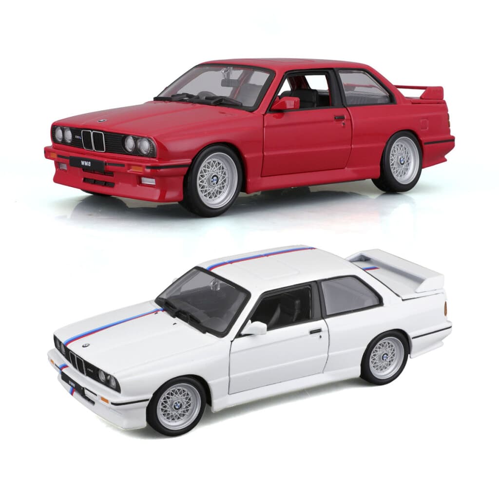 Auto de Colección Bburago Escala 1:24 - BMW 3 Series M3 1988 COLORES SURTIDOS - 2