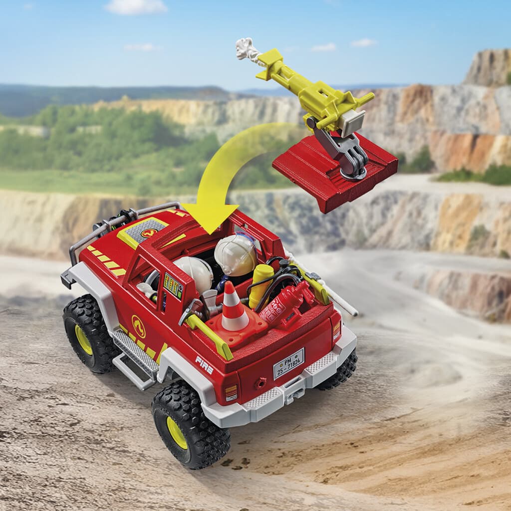 Camioneta de Bomberos Playmobil 68 Piezas - 4