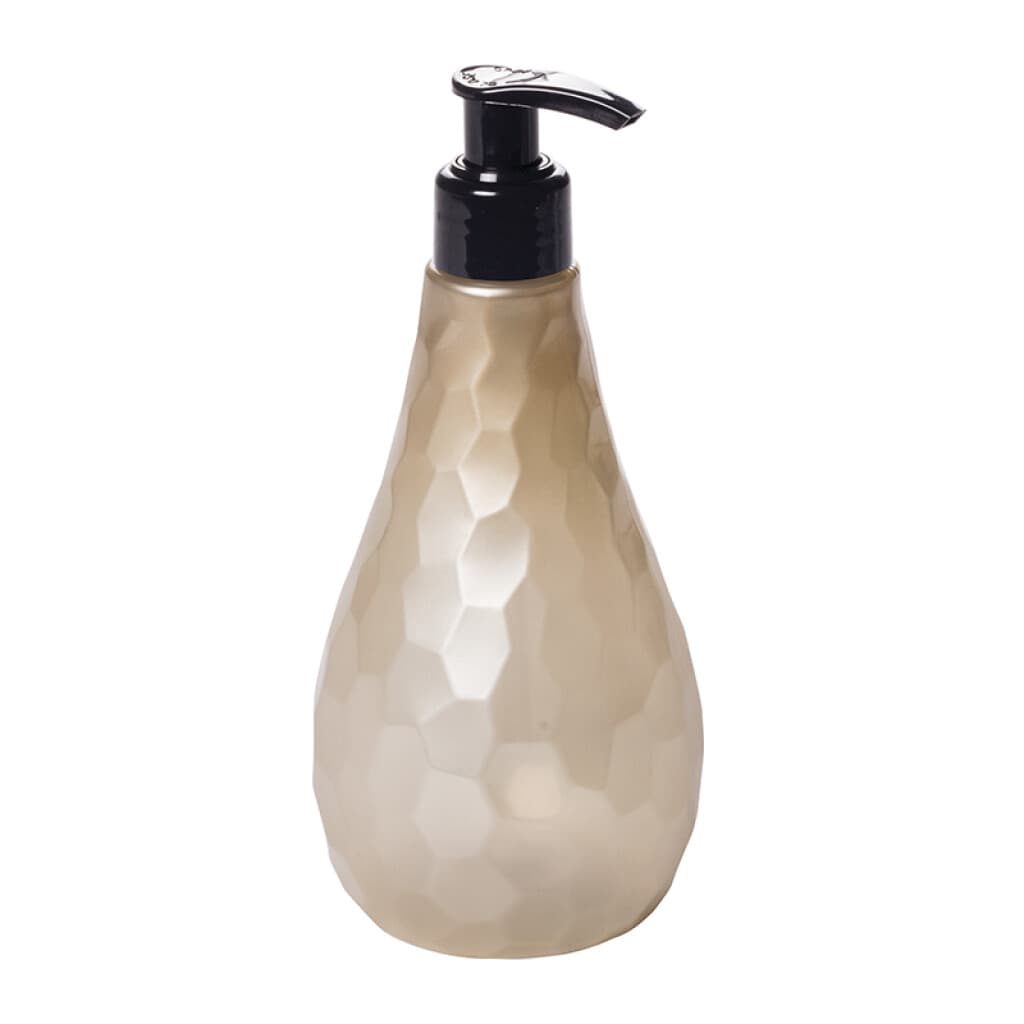 Dispensador Plástico de Jabón Martillado 280 ml - ORO - 1