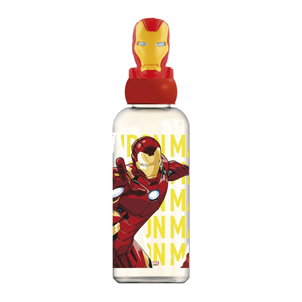 Botella con Tapa 3D 560 ml - Ironman - 1