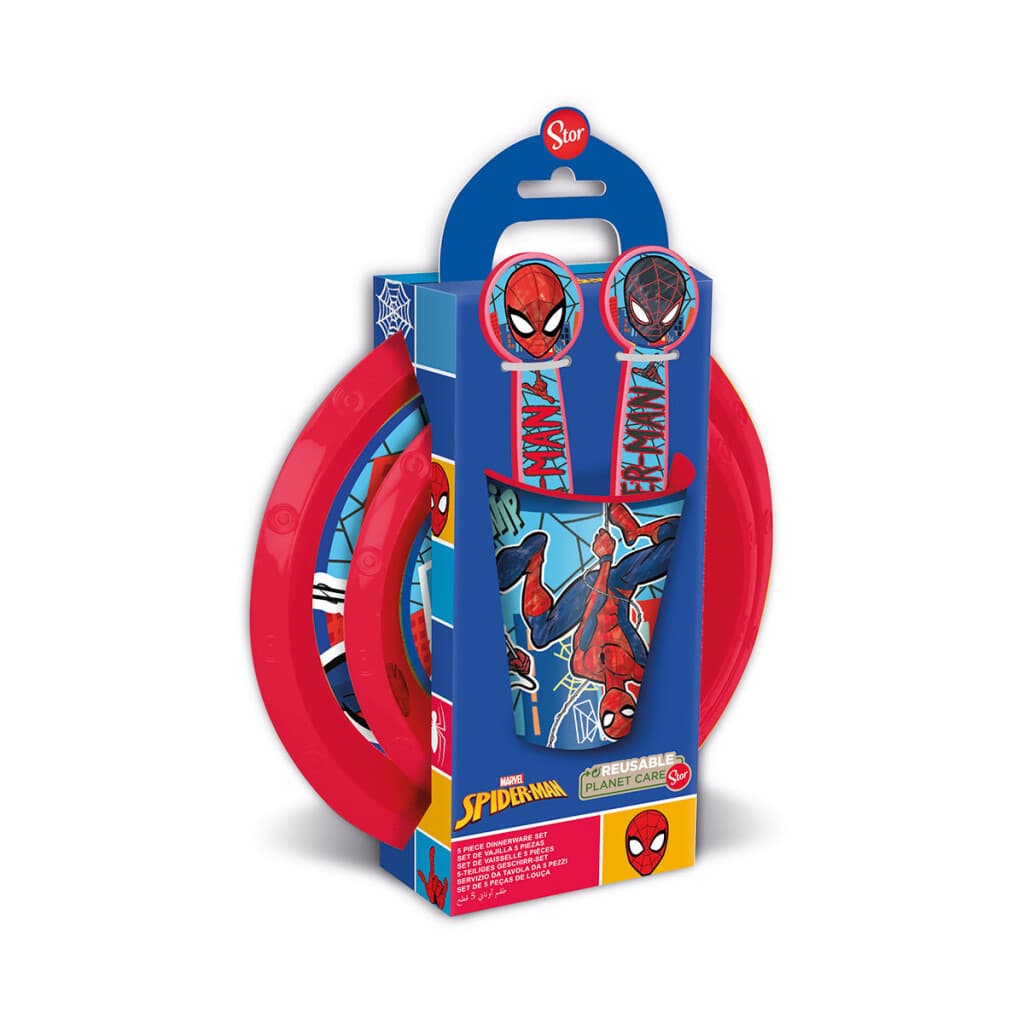 Set x 5 Bazar Infantil Easy Spiderman - 2
