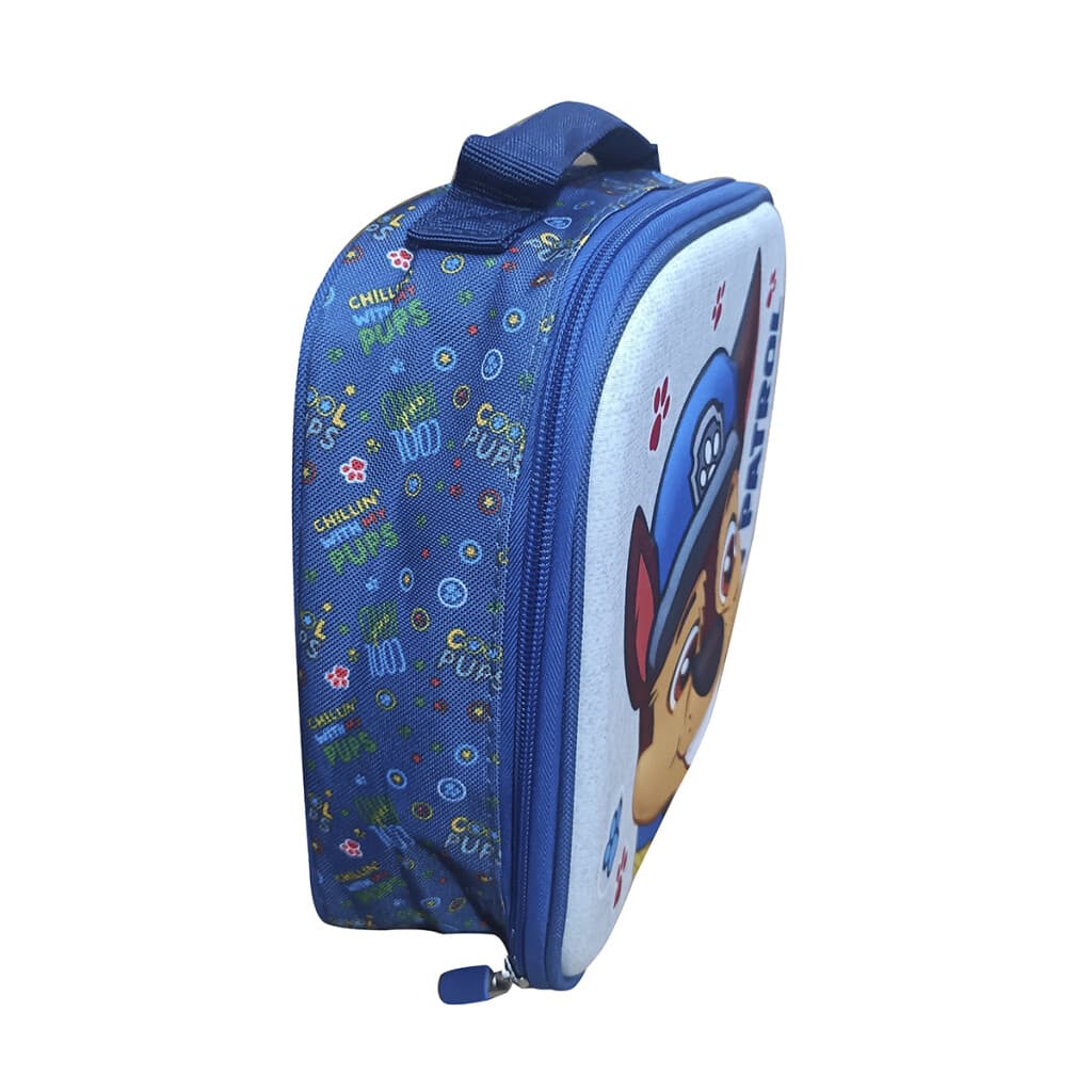 Lunchera 3D Térmica Escolar Paw Patrol 22 x 22 cm Oficial - GRIS - 2