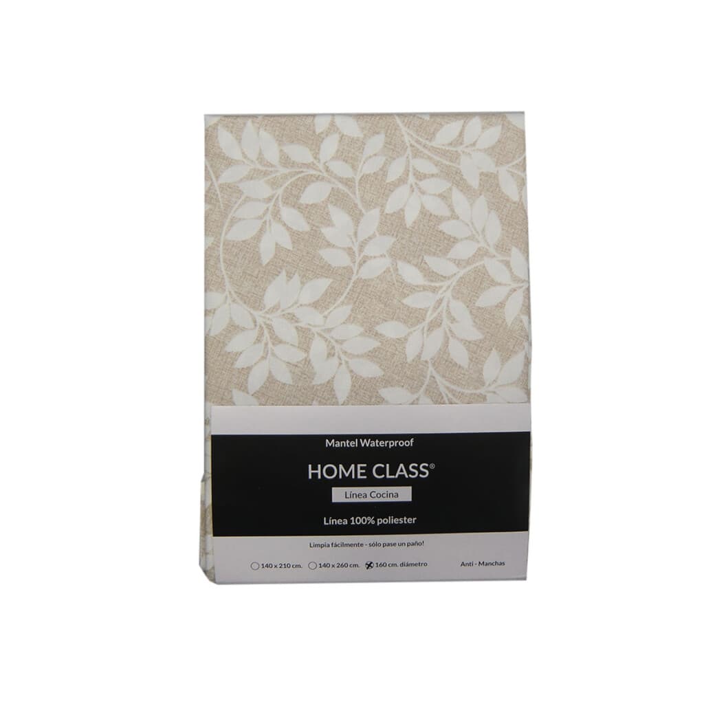 Mantel Redondo Waterproof Home Class 160 cm - 3873 - 2