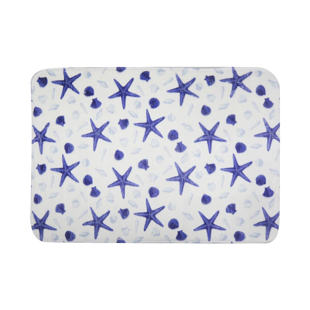 Alfombra Baño con Memoria Home Class 40x60 - 322 ESTRELLA AZUL - 2