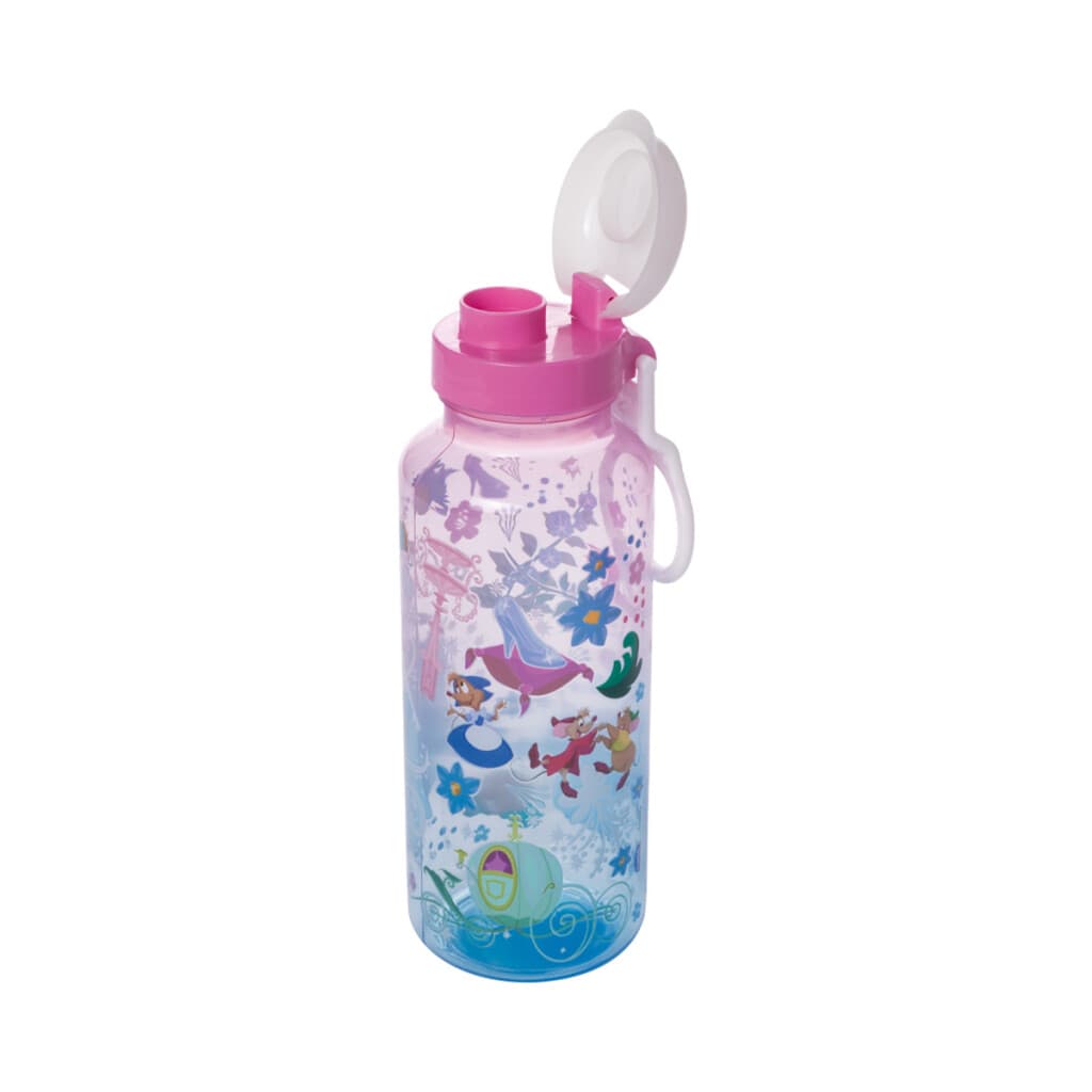 Botella Plática Relieve Princesas Disney 600 ml - Cenicienta - 2