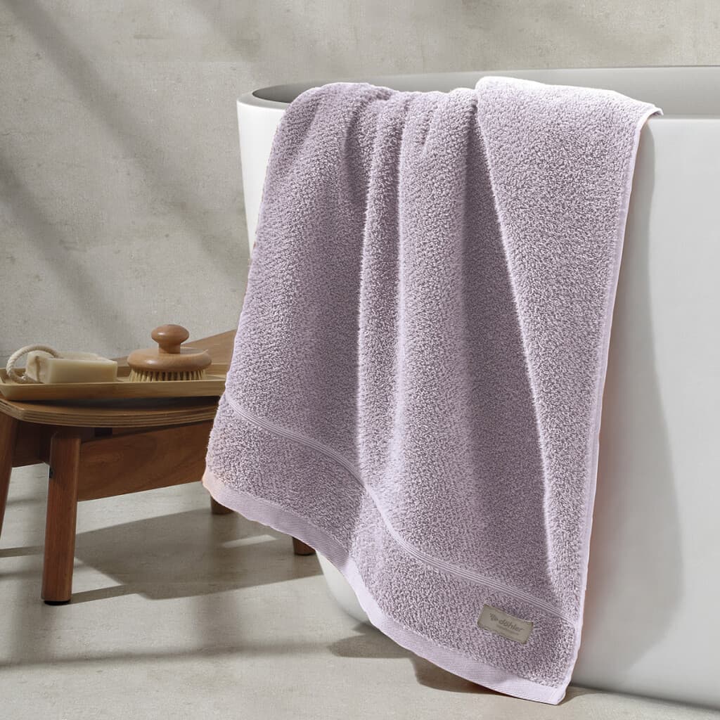 Toalla Mano Kairo Dohler 50 x 90 cm 100% Algodón - LILA CLARO - 1