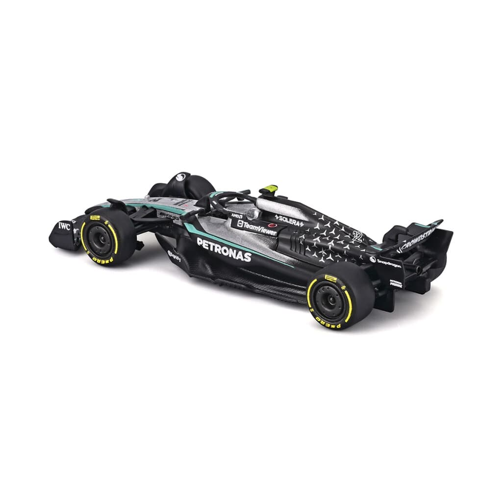 Auto Bburago Formula 1 Mercedes Benz Escala 1:64 - Andrea Kimi Antonelli - 3