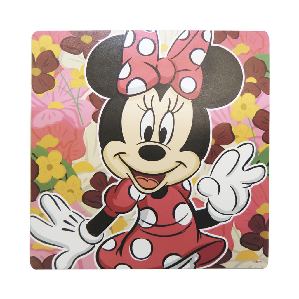Individual Infantil Plástico 30 x 30 cm - Minnie Rosa - 1