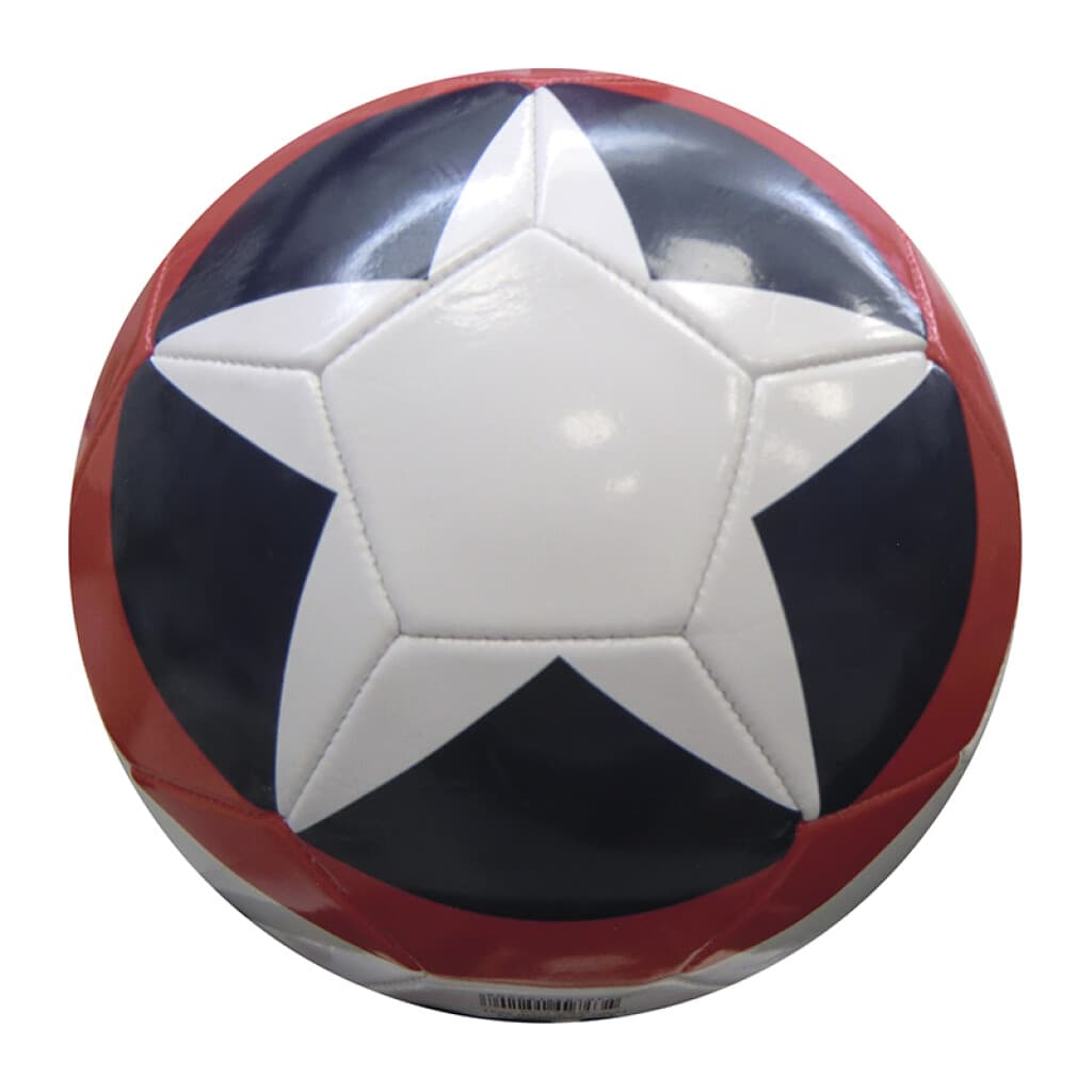 Pelota Fútbol Infantil N°3 Oficial - CAPITAN AMERICA ESTRELLA - 1