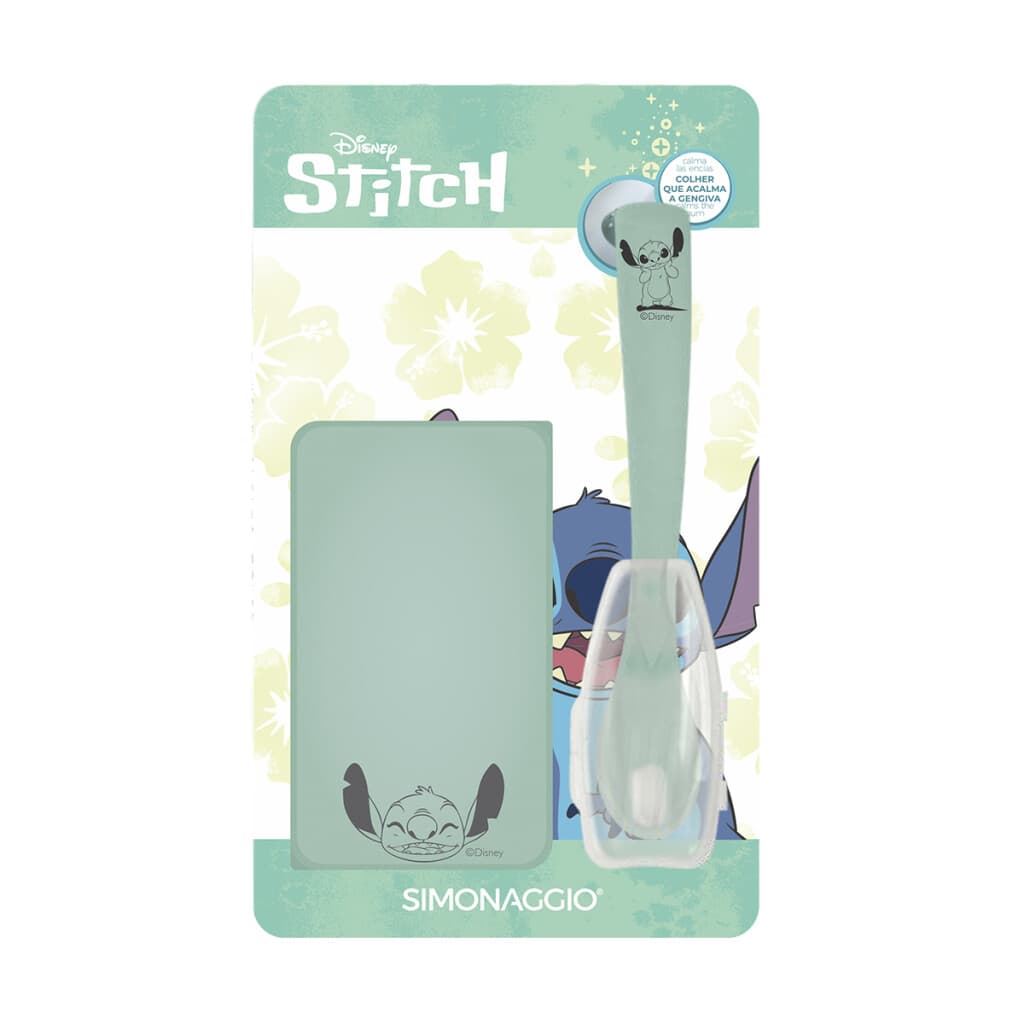 Set Bebé con Cuchara con Protector y Pote Simonaggio Stitch - 1