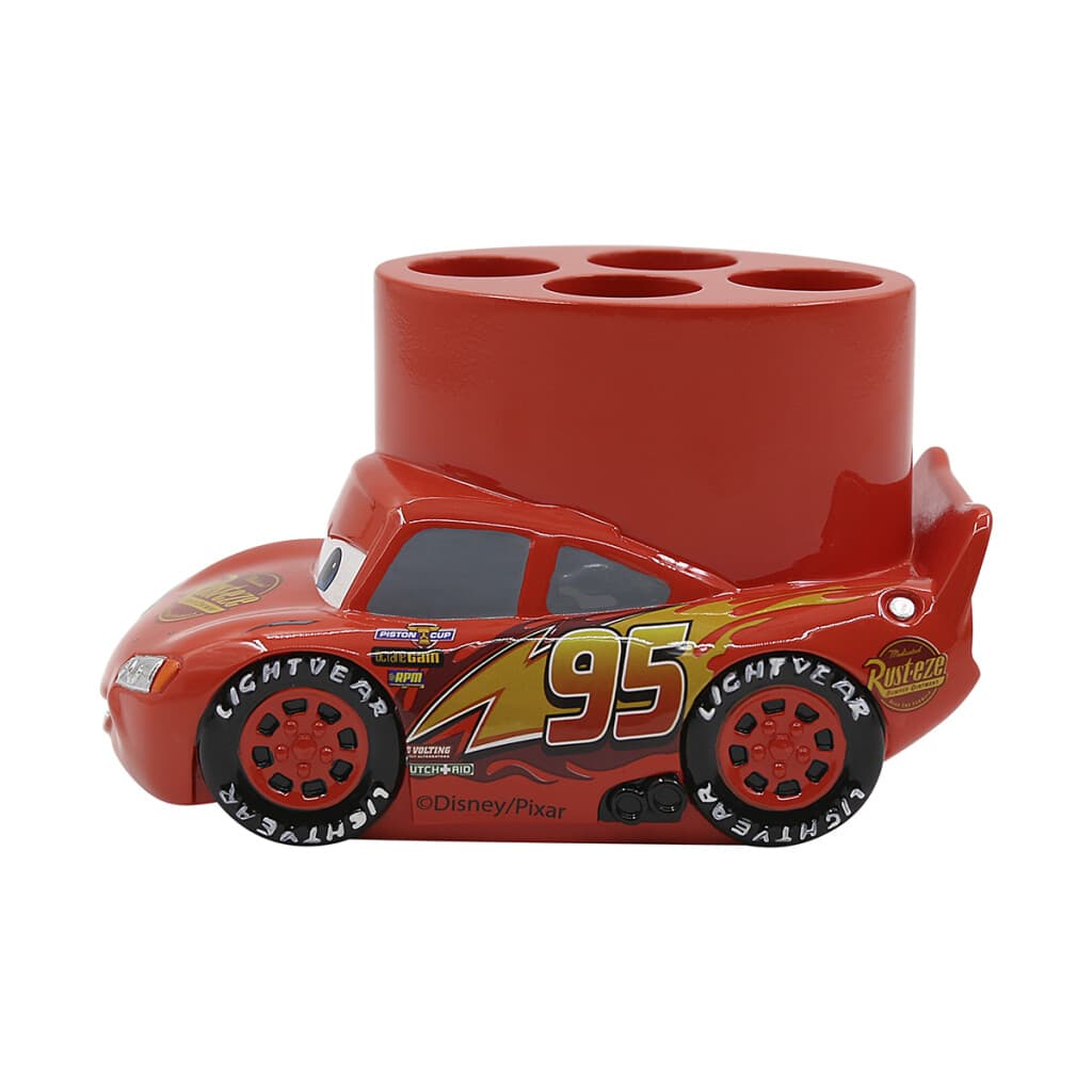 Porta Cepillo 3D Resina Cars x4 Espacio - 3