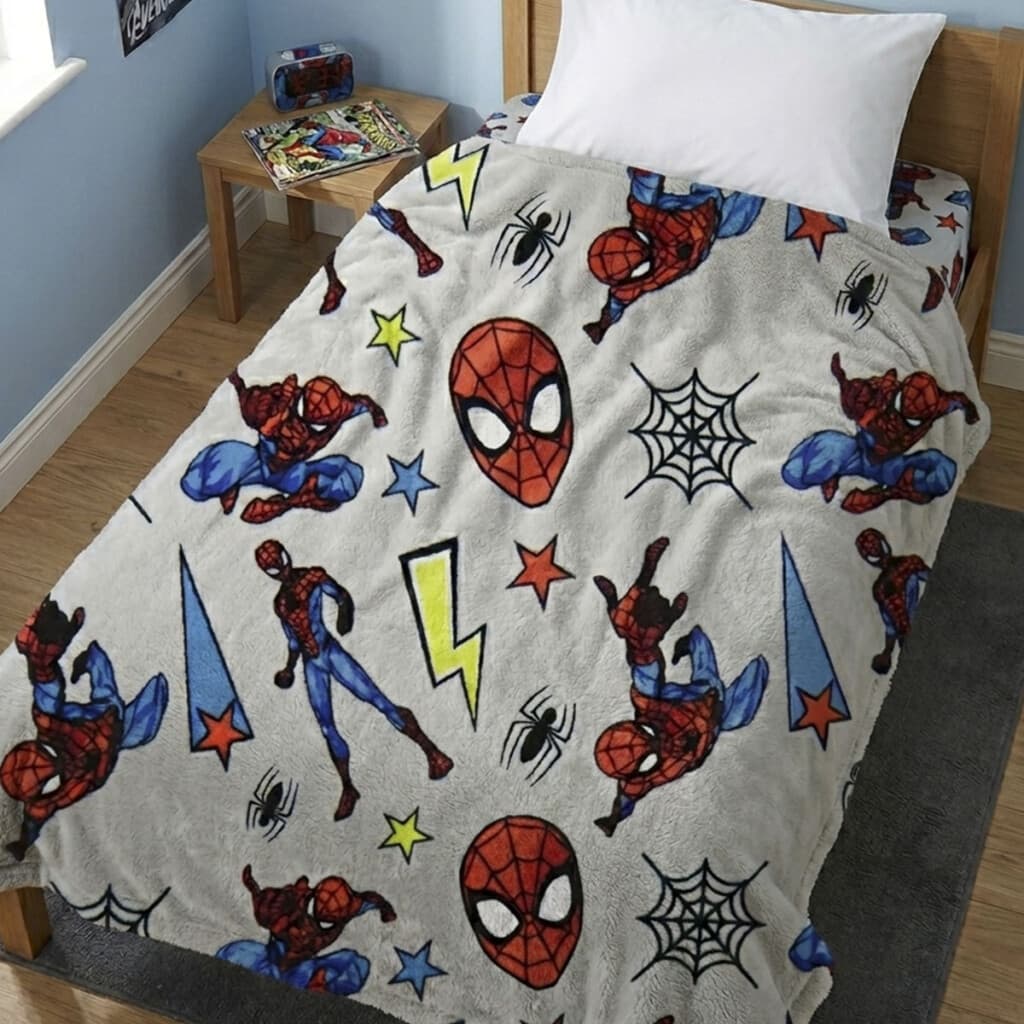 Frazada Infantil 120 x 160 cm - Spiderman - 1