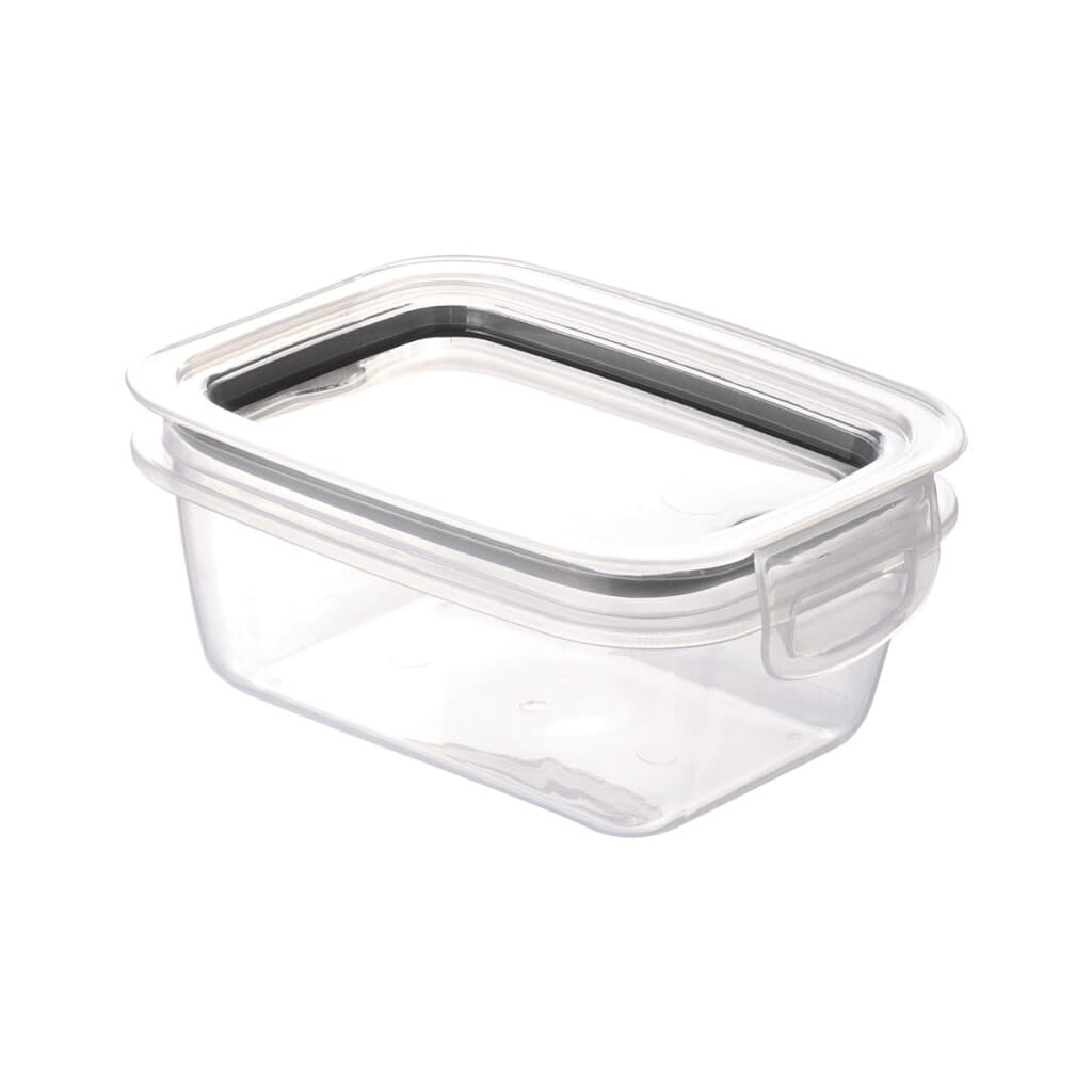 Recipiente Rectangular Dos Broches de 360 ml - NEGRO - 1