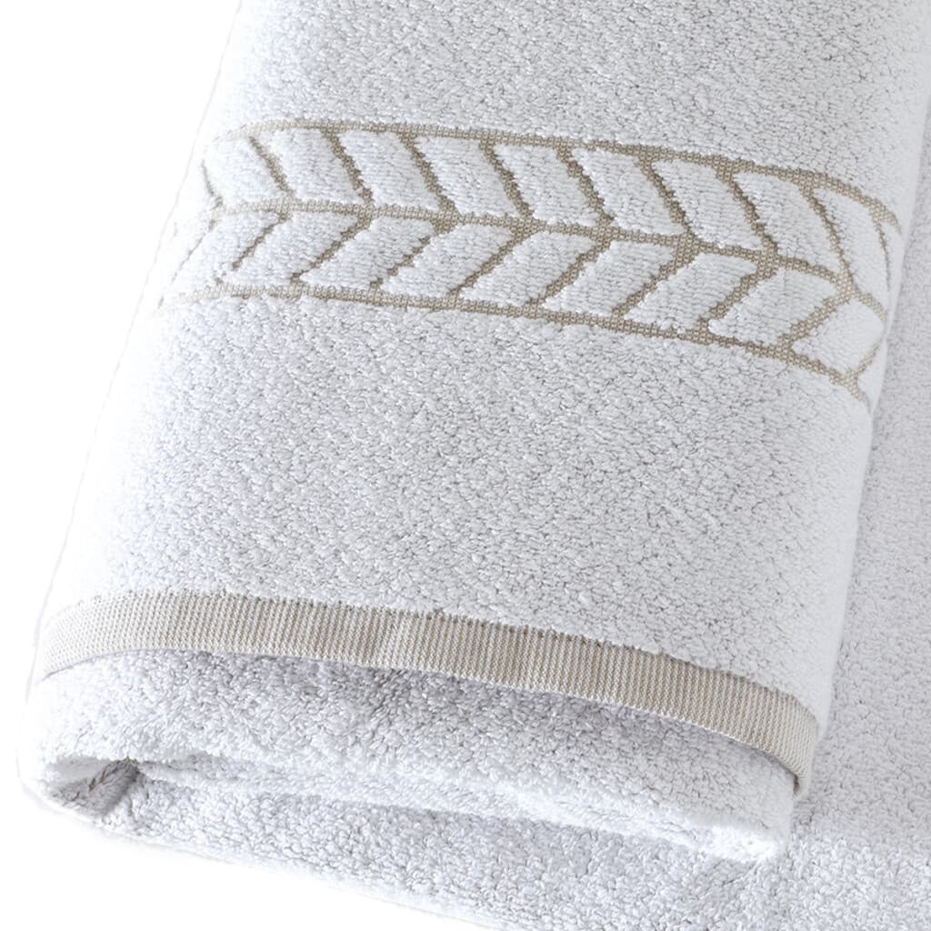 Toalla Baño Dohler Profi Top 75 x 150 cm 100% Algodón - BEIGE/BLANCO - 3