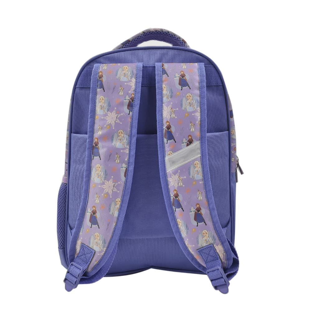 Mochila Infantil Frozen Jacquard Grande 40 x 30 cm - VIOLETA - 3