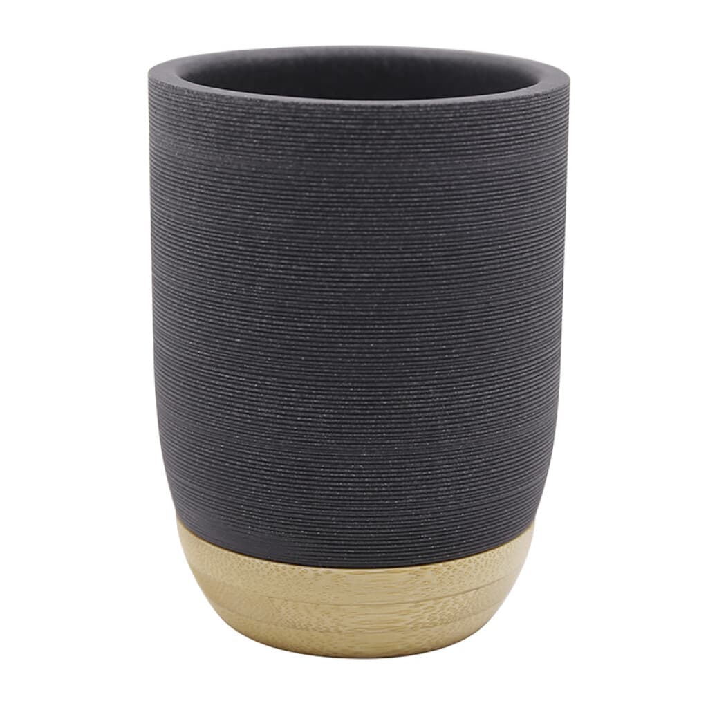 Portacepillo de Resina 7 x 10 cm - NEGRO - 2