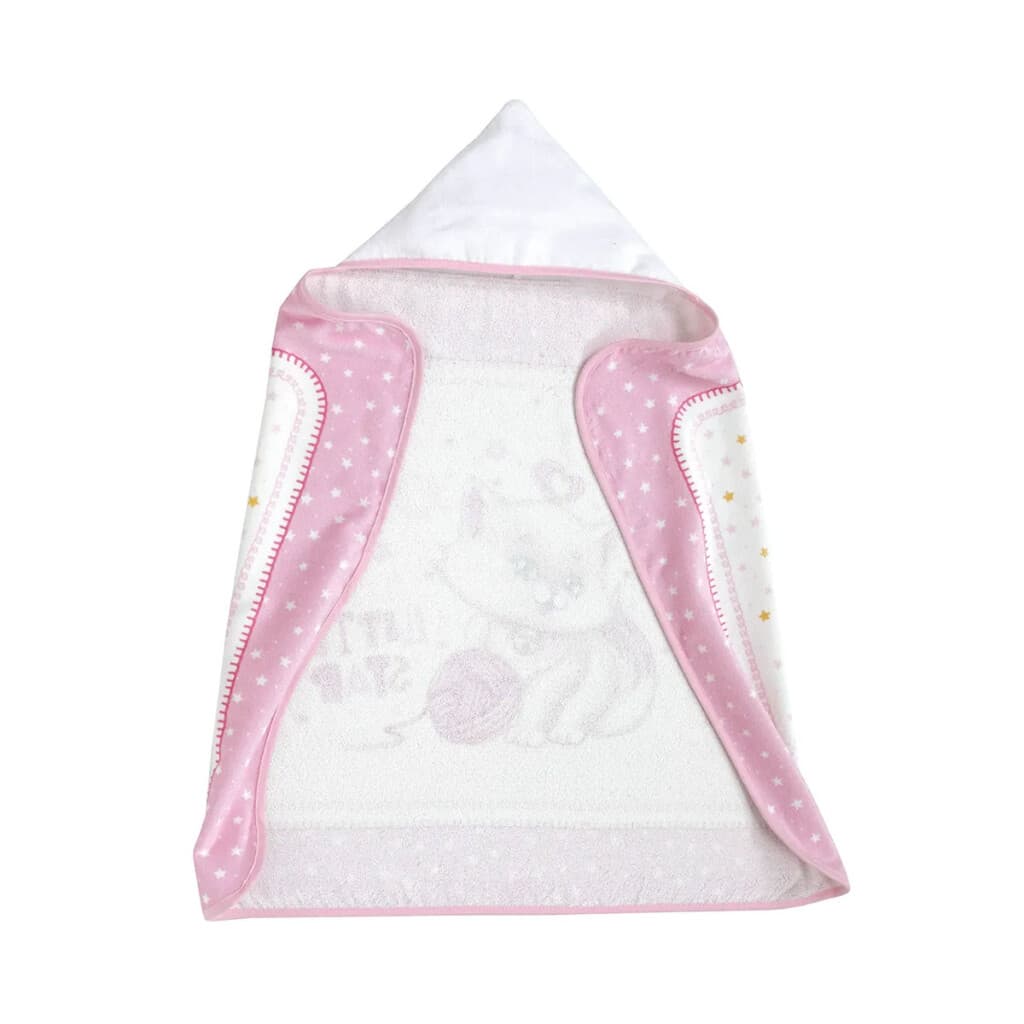 Toalla Con Capucha Bebé Döhler Velour 90 x 70 cm - GATITA BABY - 3
