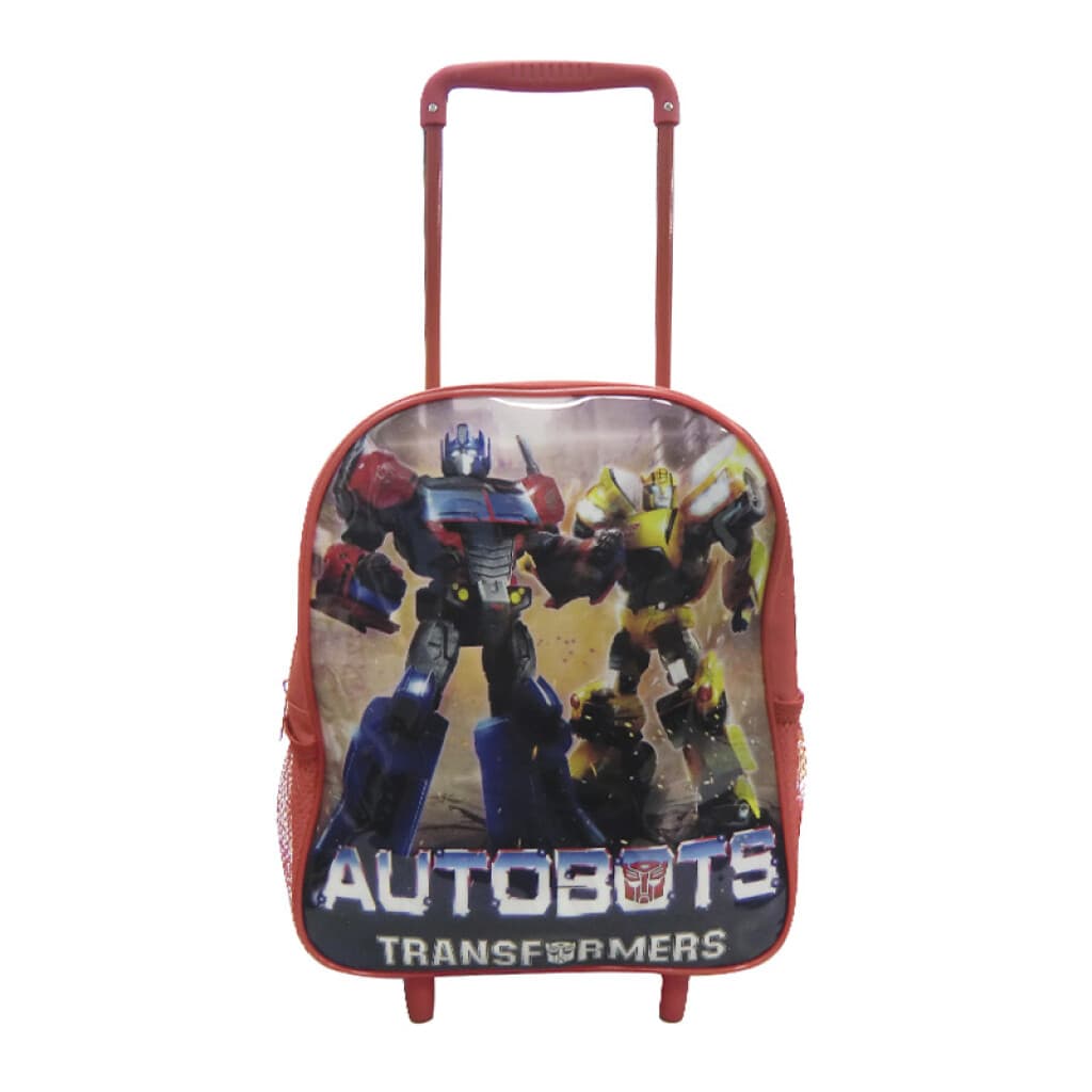 Mochila Infantil Transformers con Carro 30 x 24 cm