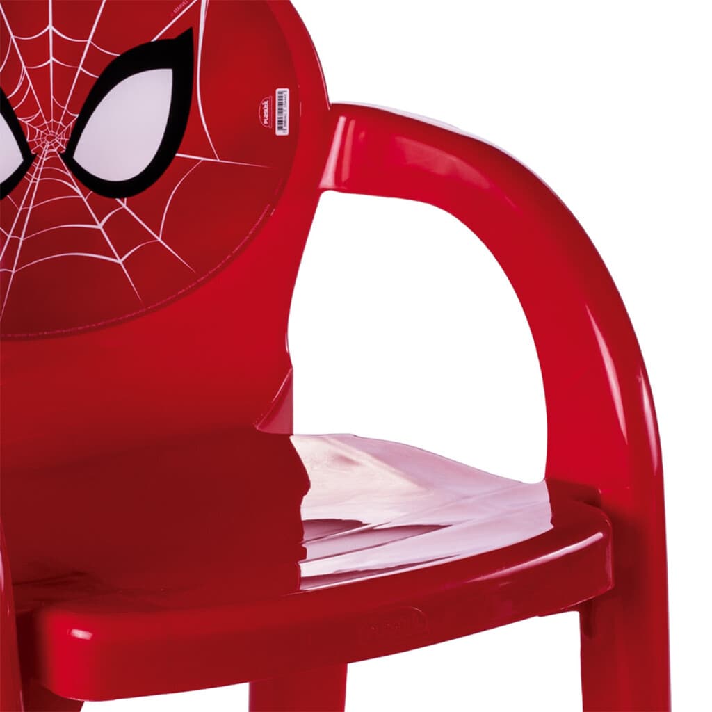 Silla Plástica Infantil PVC Spideman - 3