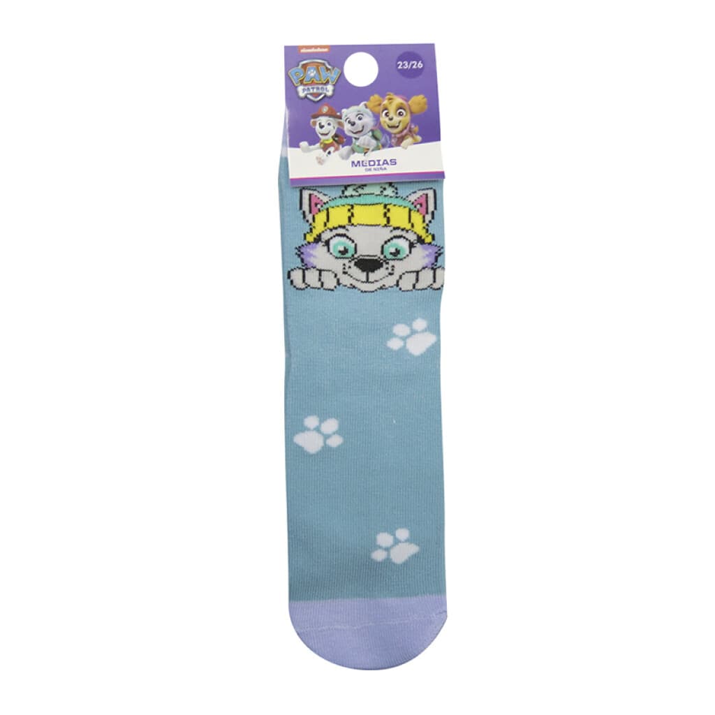 Medias Infantiles Paw Patrol Verde Oficial Talle 19/30 - 19/22 - 1