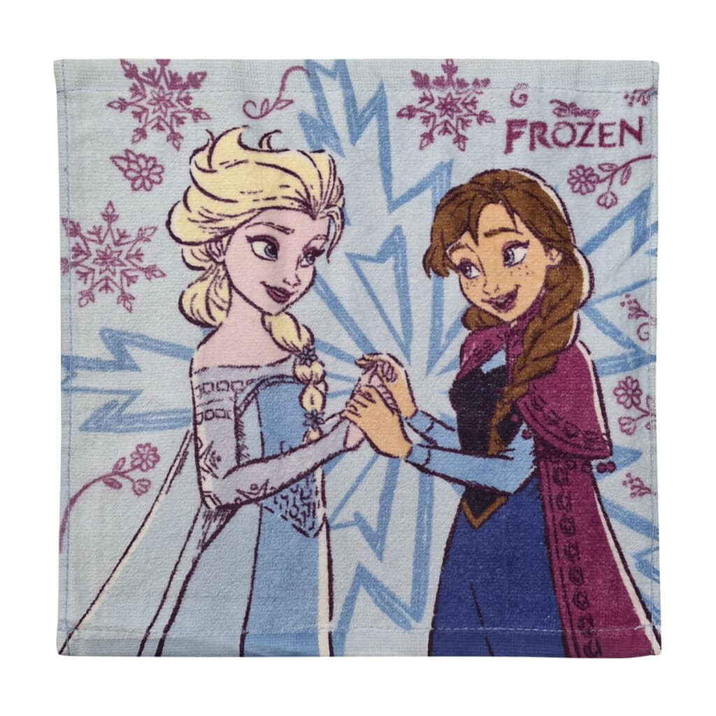 Toalla de Mano Frozen 100% Algodón 30 x 30 cm - CELESTE - 1