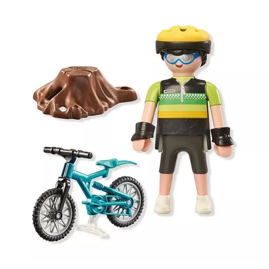 Ciclista de Montaña Special Plus Playmobil 10 Piezas - 4